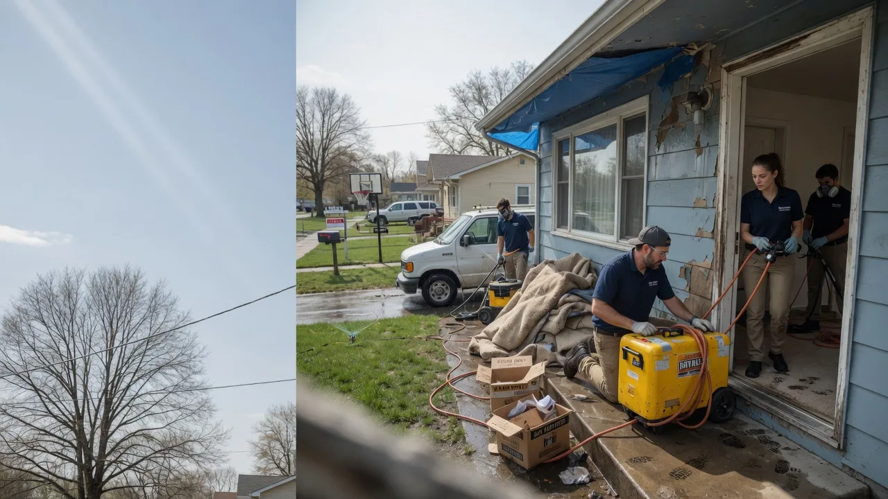 Basement Flood Cleanup in Mallory, WV near me